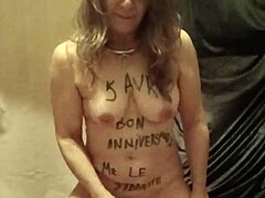 European Amateur Slave Celebrates 2025 with Humiliating Submission