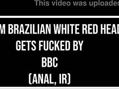i can’t believe jade fire, brazilian redhead, took bbc anal 1on1 with gapes