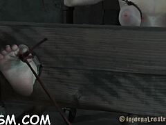 Sadomasochism Master Binds and Dominates His Nasty Slut in Rough Play