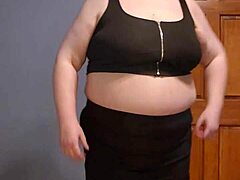 Horny Becca teases herself with a toy for wild solo fun. Watch her go!