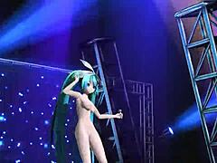 Hatsune Miku Full Nude in Project Diva Mod