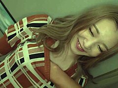 Reika's intense foreplay with nipple licking turns her on