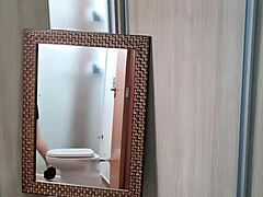 Ela in Bathroom Shows Lesbian Skills with Fierce Moves. Her Touch Ignites Every Sensation.