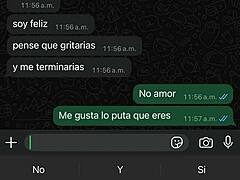 i caught my slutty girlfriend cheating via whatsapp, part 1