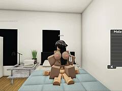 Just a couple banging hard on Roblox, wanna watch?