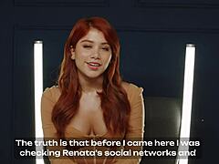 hey, wanna watch blonde renata fox and redhead marina gold in lesbian play?