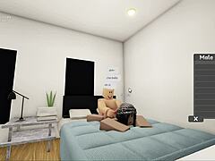 Just a couple banging hard on Roblox, wanna watch?