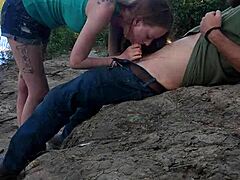 dawn dawson just casually sucking dick in public like it’s no big deal
