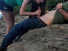 dawn dawson just casually sucking dick in public like it’s no big deal
