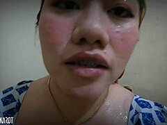Shower Foreplay Turns Steamy with Wet Kisses and Touches