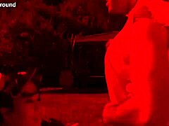 Jade Kush as Chun Li takes two huge cocks.