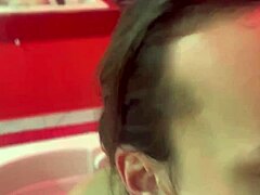 damn, moreno pauzudo drills trans friend hard