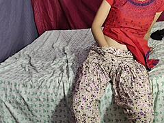 Hey, saheb, strip this Desi milf maid and take her hard now!