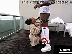 Ebony Stepsister Handles a Massive Challenge