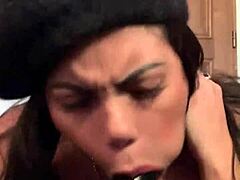Compilation of Horny Striptease in Shower with Dildo