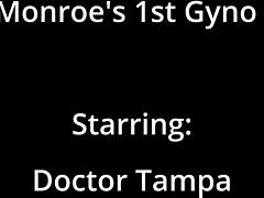 Dr. Tampa Conducts Mira Monroe's First Gyno Exam
