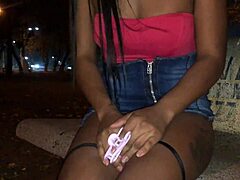 Married Latina Meets Stranger for Wild Public Sex