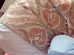 Hey this latina housewife gets rented for raw action without condom like a pro