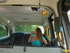 hey, check this fake taxi ride with big ass Latina La Paisita Oficial vaping and banging in public