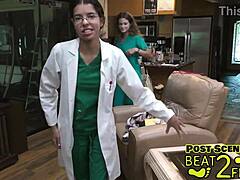 hey, check out sweaty nurse feet with princess nathalia giving hot joi