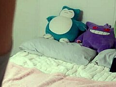 Hey, watch this sexy teen in a pink thong get a messy creampie on Xvideos