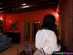 familyorgasm - stepsister, suck me for the car keys. gotta handle this big black cock now!
