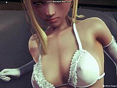 Wow, Honey Select 2 blonde in lingerie whips and fucks hard!