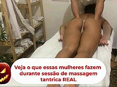 Caught! Married Woman from Osasco SP Banging Therapist in Massage Session!