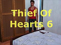 Thief of Hearts 6 Features Curvy Mature Babe with Huge Tits in Sexy 3D Outfit During Daring Burglary.