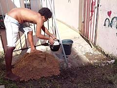 Man, I paid the handyman with my ass, squirtin’ from that anal, oops!