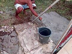 Man, I paid the handyman with my ass, squirtin’ from that anal, oops!