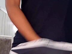Detailed Italian Amateur Cumshot with Intense Handjob on Huge Cock