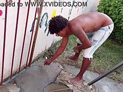 Man, I paid the handyman with my ass, squirtin’ from that anal, oops!