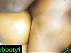 African Black Booty Fucked Hard from Missionary to Doggystyle