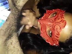The naughty wife of the cuckold joins me for wild fun. We dive into steamy action without hesitation.