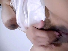 Hot Milf Fingers Wet Pussy in Solo Action