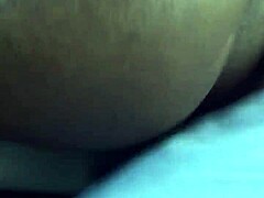 Black Beauty Fucks Hard in Car with Tattoo