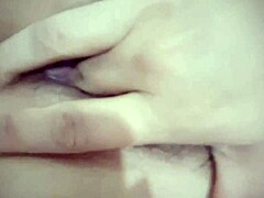 Hot Milf Fingers Wet Pussy in Solo Action