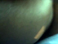 Black Beauty Fucks Hard in Car with Tattoo