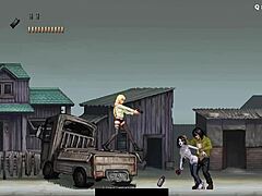 Blonde gangbang madness in part 2! Horny crew bangs hard with anal action!