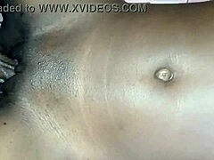 African teen gets her tight shaved pussy pounded hard in rough homemade action. young beauty takes every inch with raw power.