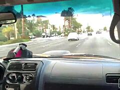 wet blowjob on las vegas boulevard with a petite amateur