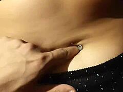 Detailed Fingering and Massage Leading to Orgasm in the Navel