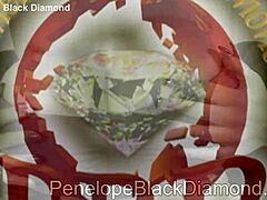 Penelope Black Diamond Goes Wild with Anal Footing and Vibrator for Big Orgasm