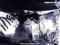 i can't resist bluee's big cock for outdoor deep throat