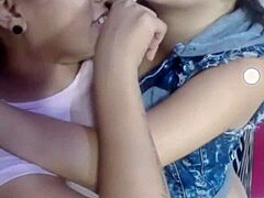 Two stunning lesbians explore each other in steamy ways. Their chemistry ignites every touch.