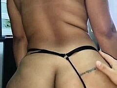 She rides monster cock cowgirl after holiday party cumshot
