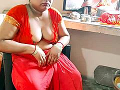 Desi Indian Step Siblings Fucking Hard in Kitchen with Hindi Audio