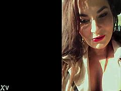 Kataluna SMASHES her slit with gear stick and squirts hard