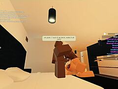 Blacked Roblox Porn with Rough Anal Action!